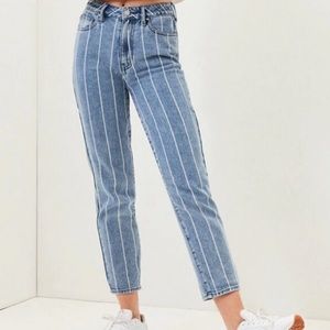 Pacsun Striped Mom Fit Jeans